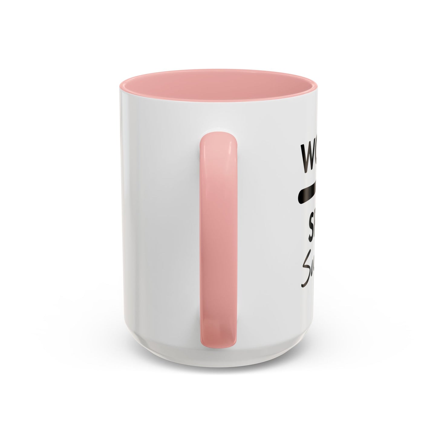 WOODEN SPOON SURVIVOR Accent BiColor Funny Sarcastic Mug