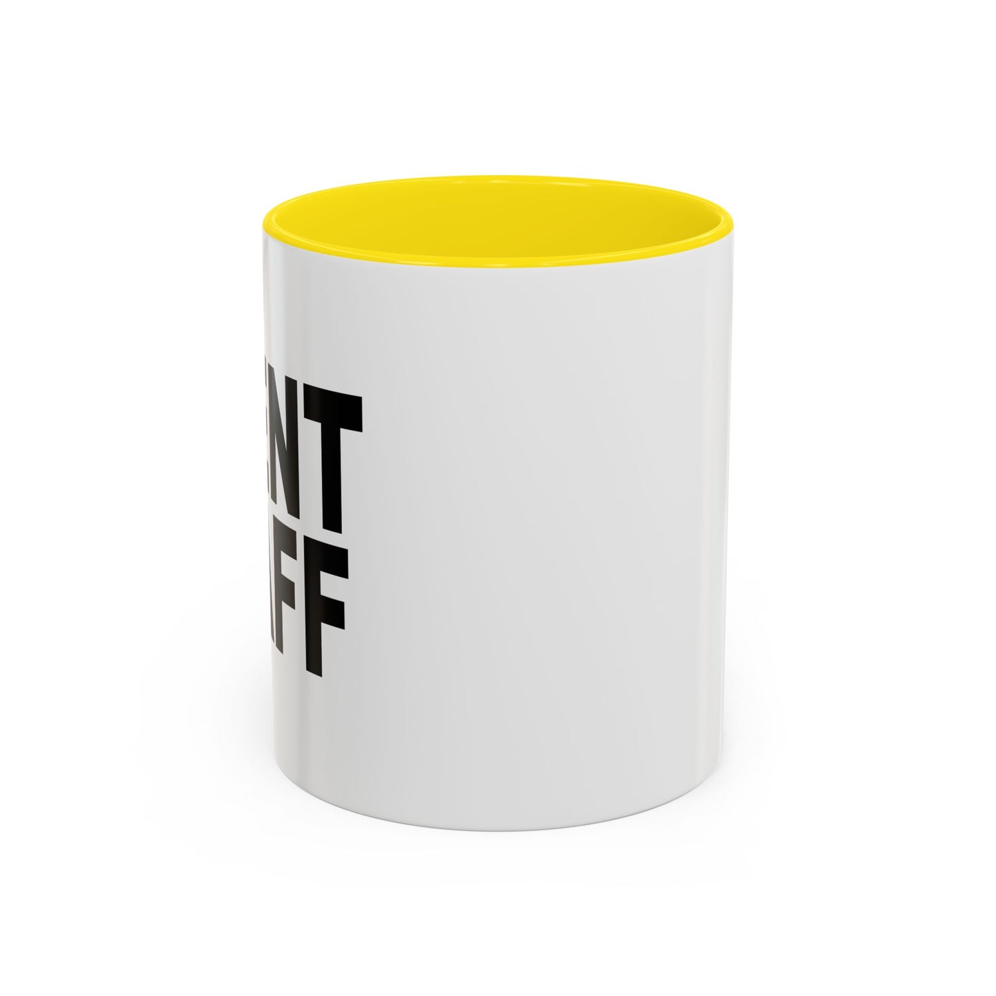 EVENT STAFF Accent BiColor Funny Sarcastic Mug