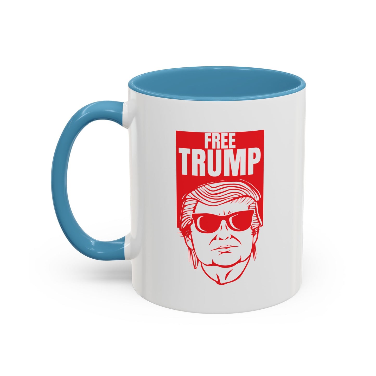 FREE TRUMP Accent BiColor Funny Sarcastic Mug