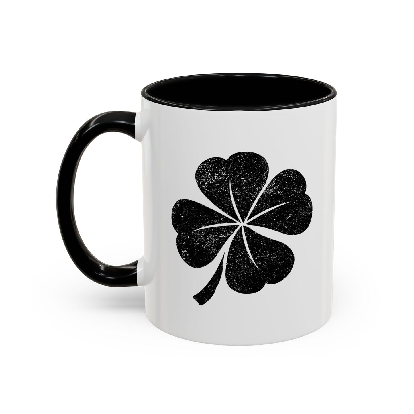 LEAF CLOVER Accent BiColor Funny Sarcastic Mug