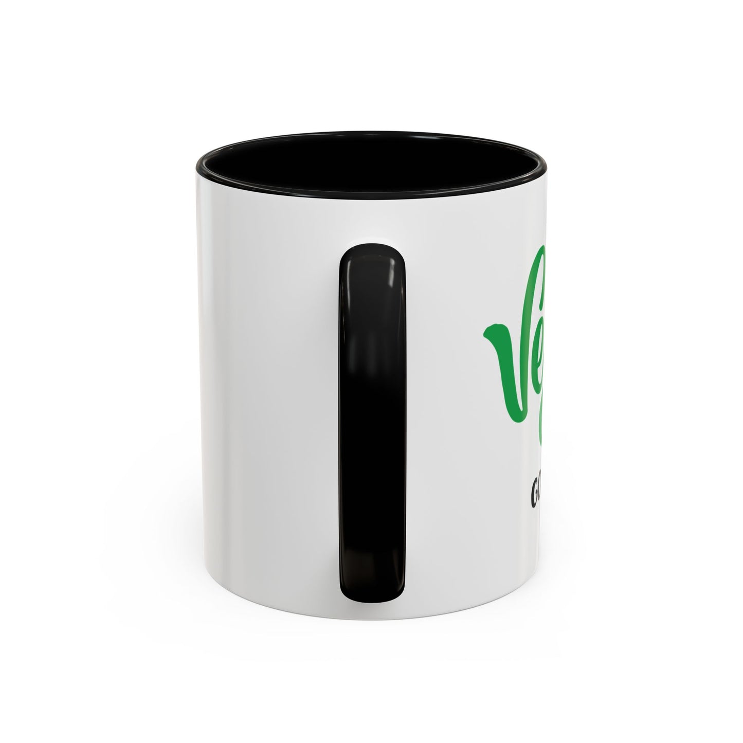 MY VEGAN OPTIONS Accent BiColor Funny Sarcastic Mug