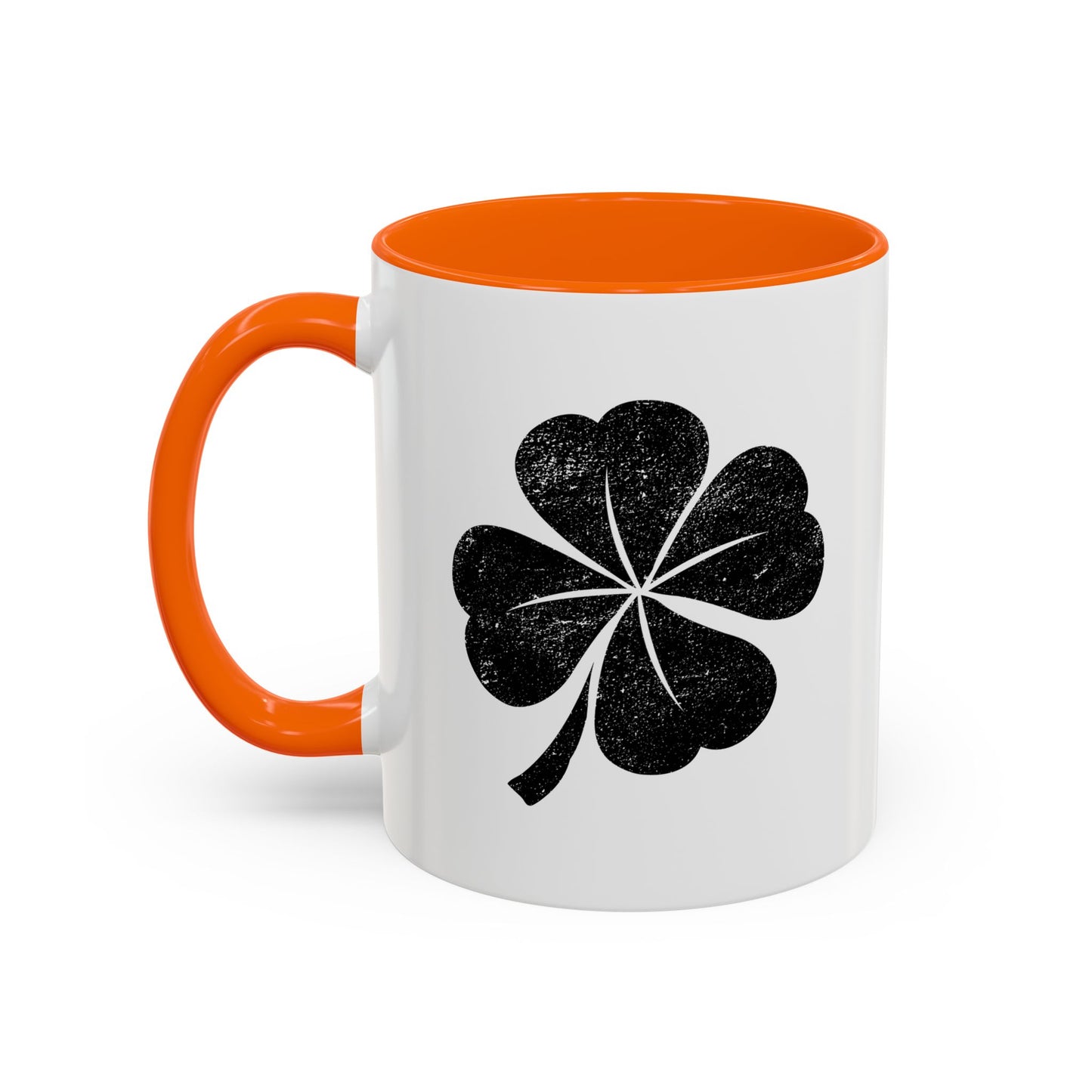 LEAF CLOVER Accent BiColor Funny Sarcastic Mug