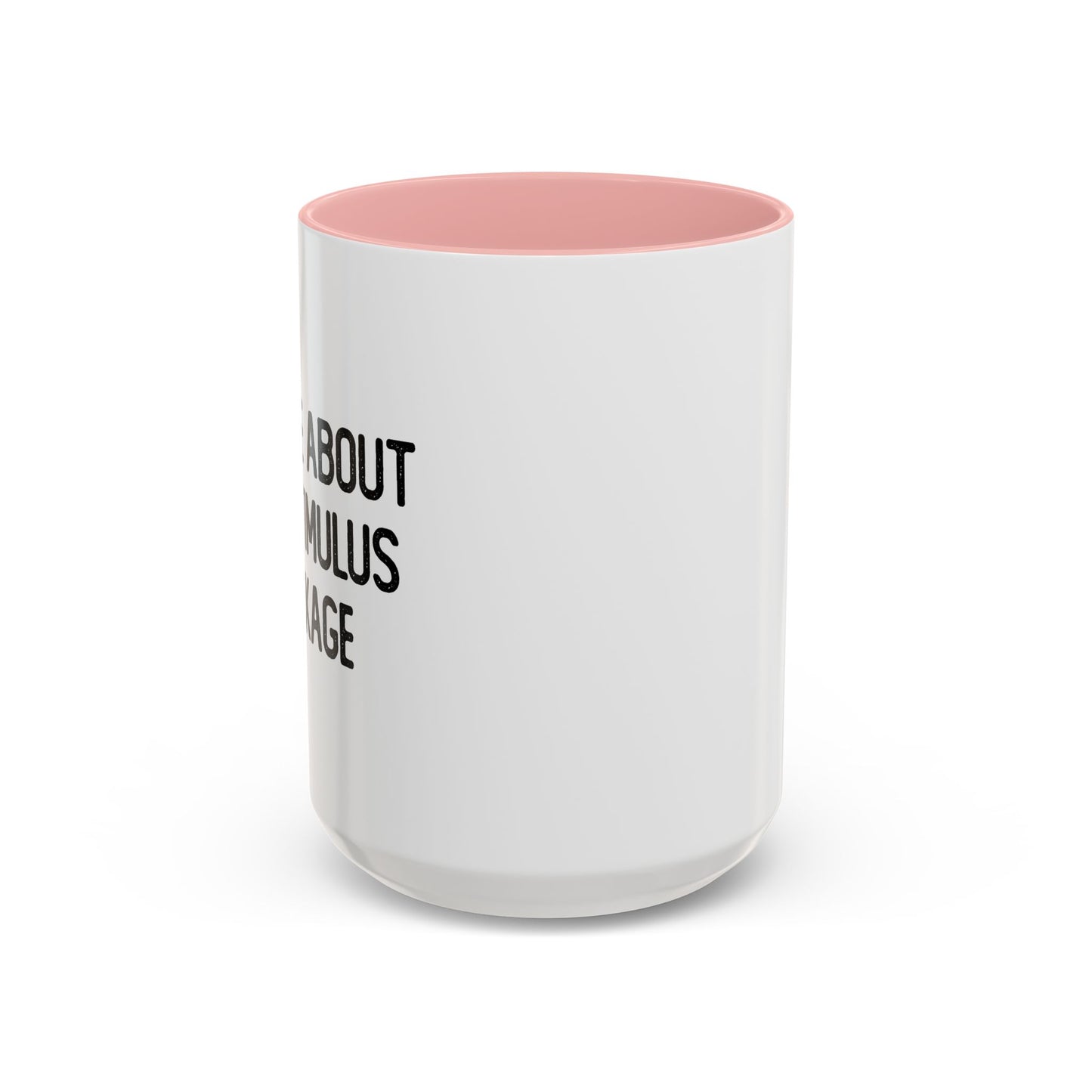 MY STIMULUS PACKAGE Accent BiColor Funny Sarcastic Mug