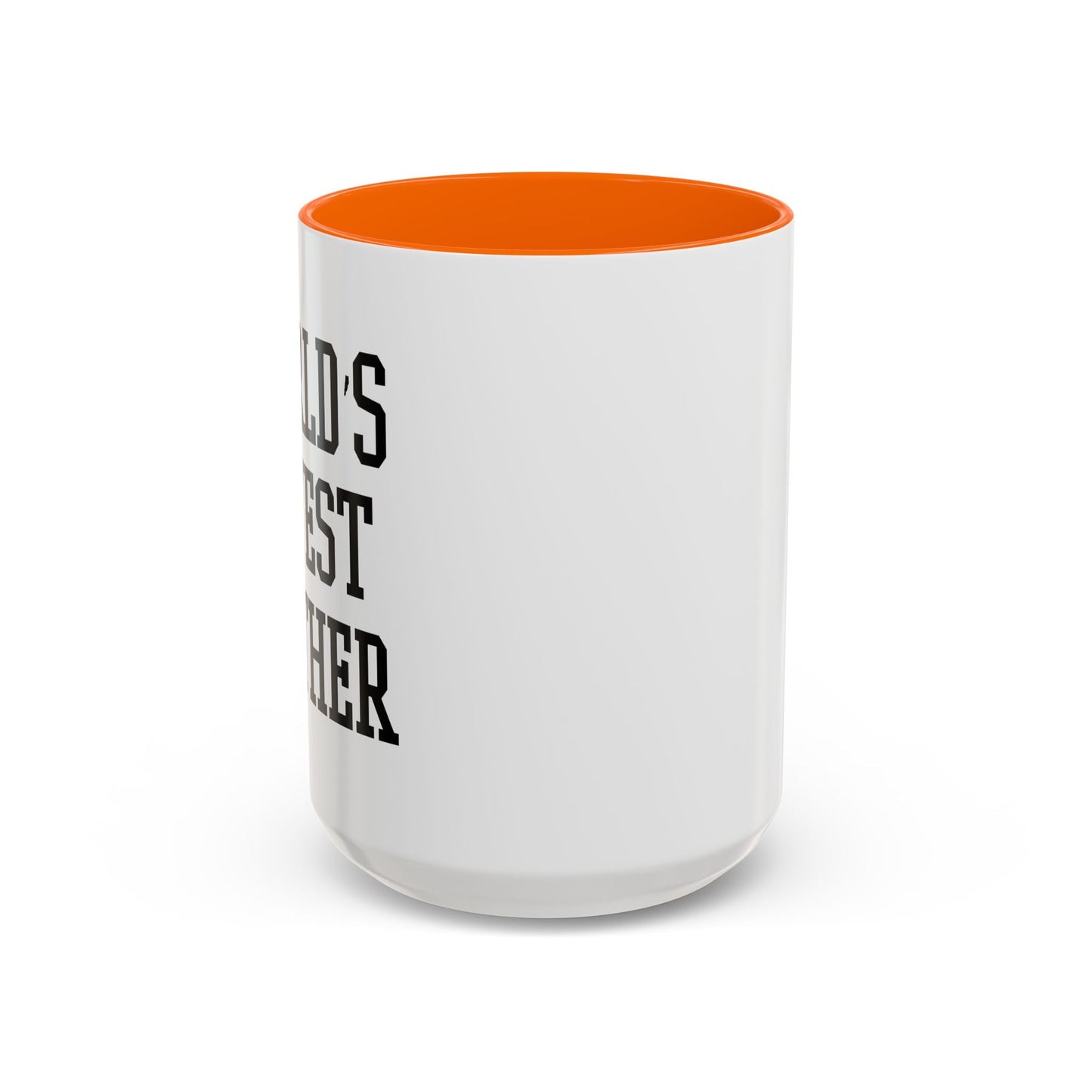 WORLD'S GAYEST BROTHER Accent BiColor Funny Sarcastic Mug