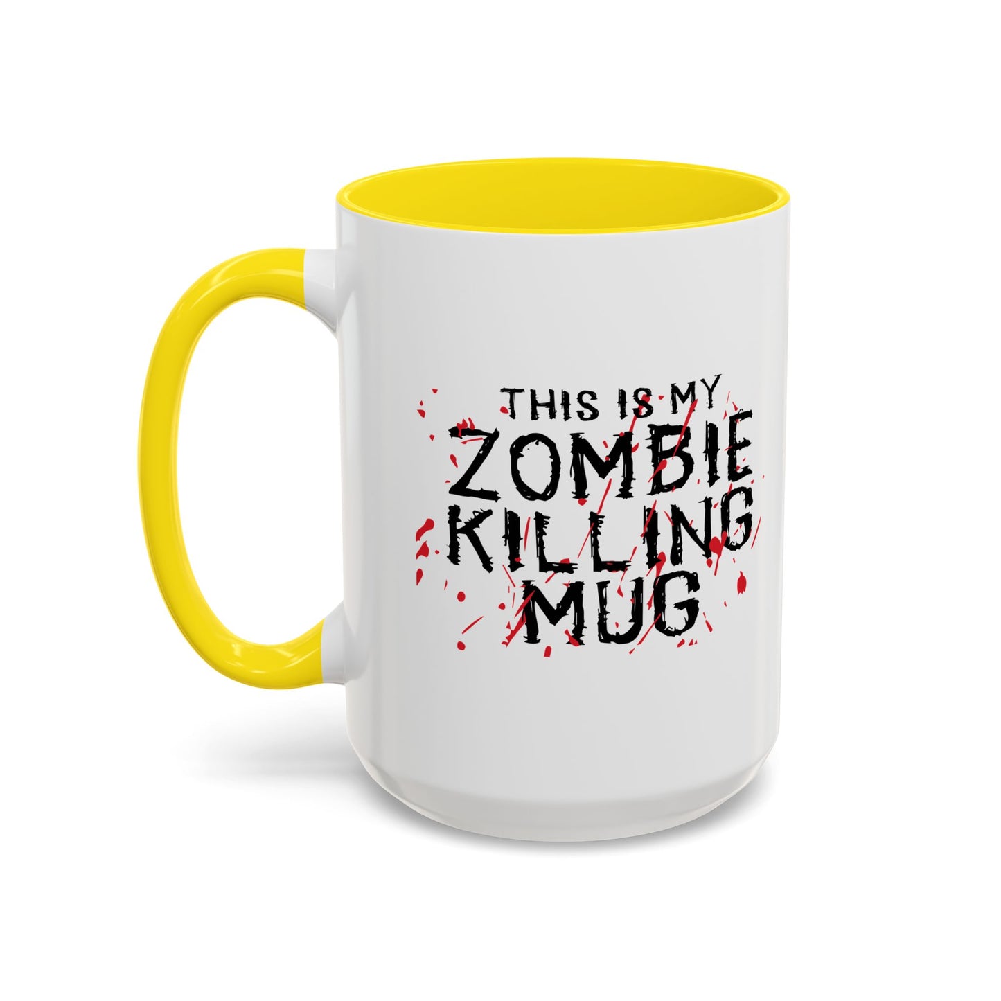 THIS IS MY ZOMBIE KILLING Accent BiColor Mug