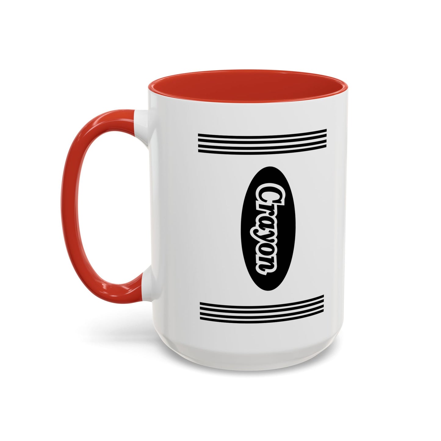 CRAYON Accent BiColor Funny Sarcastic Mug