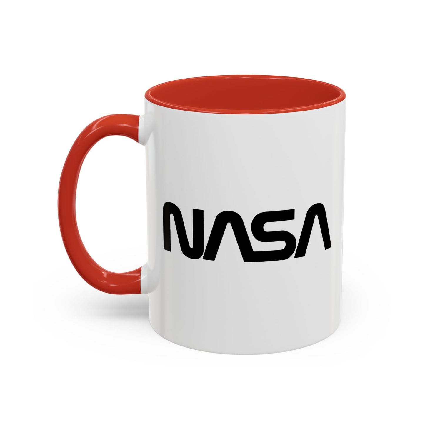 NASA LOGO Accent BiColor Mug