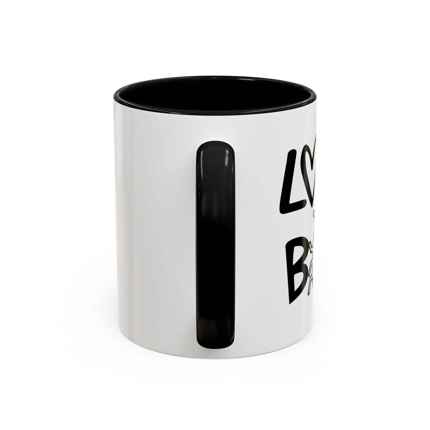 LOVE BUG Accent BiColor Funny Sarcastic Mug