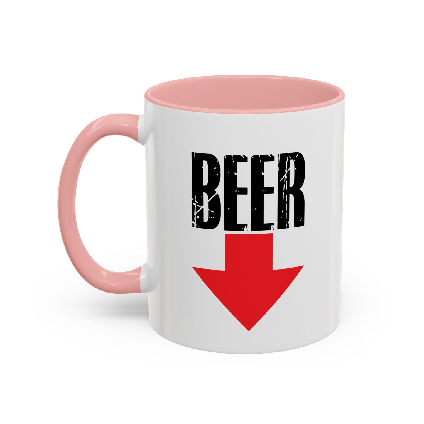 BEER Accent BiColor Funny Sarcastic Mug