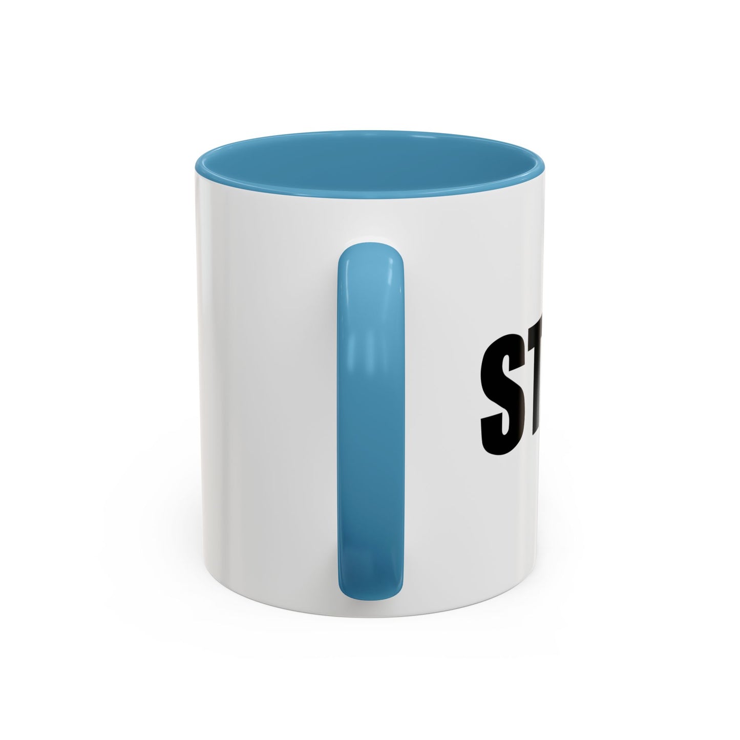 STAFF Accent BiColor Funny Sarcastic Mug