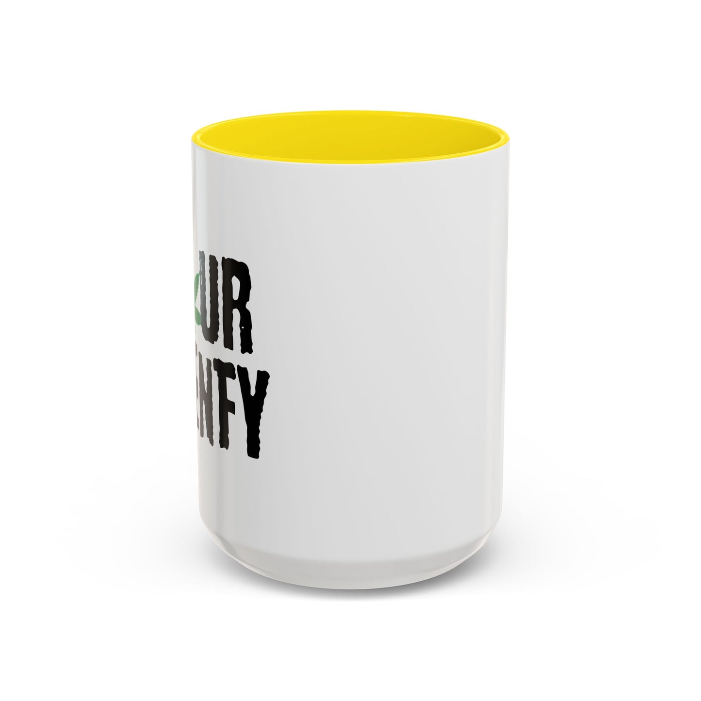 FOUR TWENTY Accent BiColor Funny Sarcastic Mug