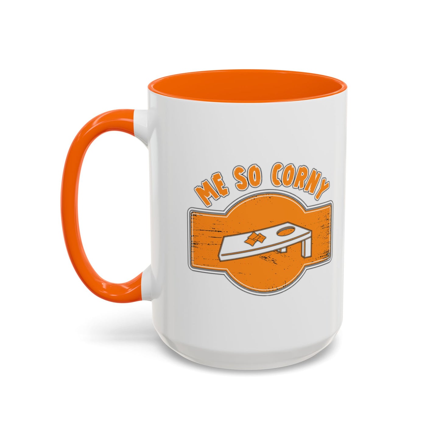 ME SO CORNY Accent BiColor Funny Sarcastic Mug