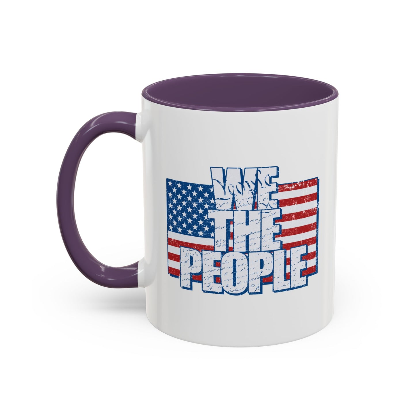 WE THE PEOPLE Accent BiColor  Mug