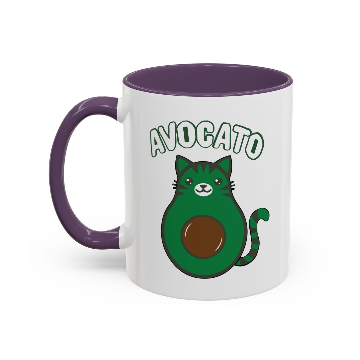 AVOCATO Accent BiColor Funny Sarcastic Mug