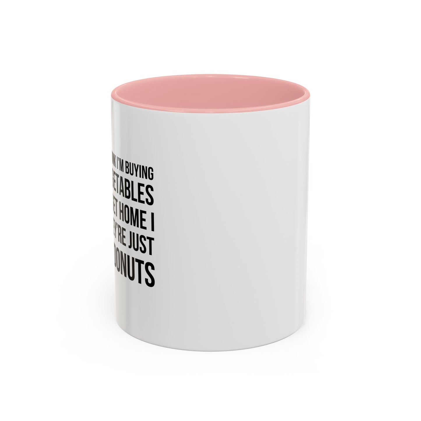 I HATE IT WHEN I THINK I’M BUYING ORGANIC VEGETABLES Accent BiColor Funny Sarcastic Mug