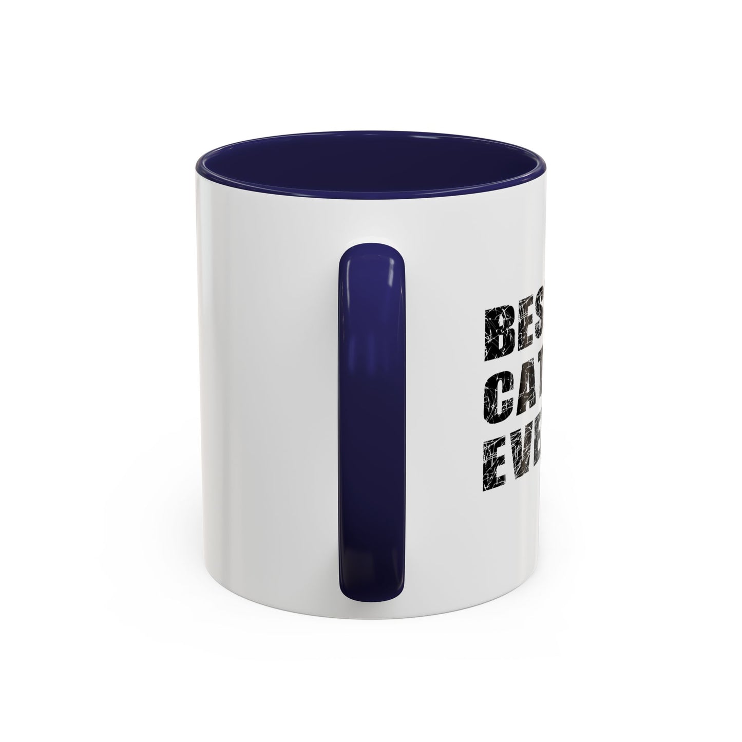 BEST. CAT DAD. EVER. Accent BiColor Mug