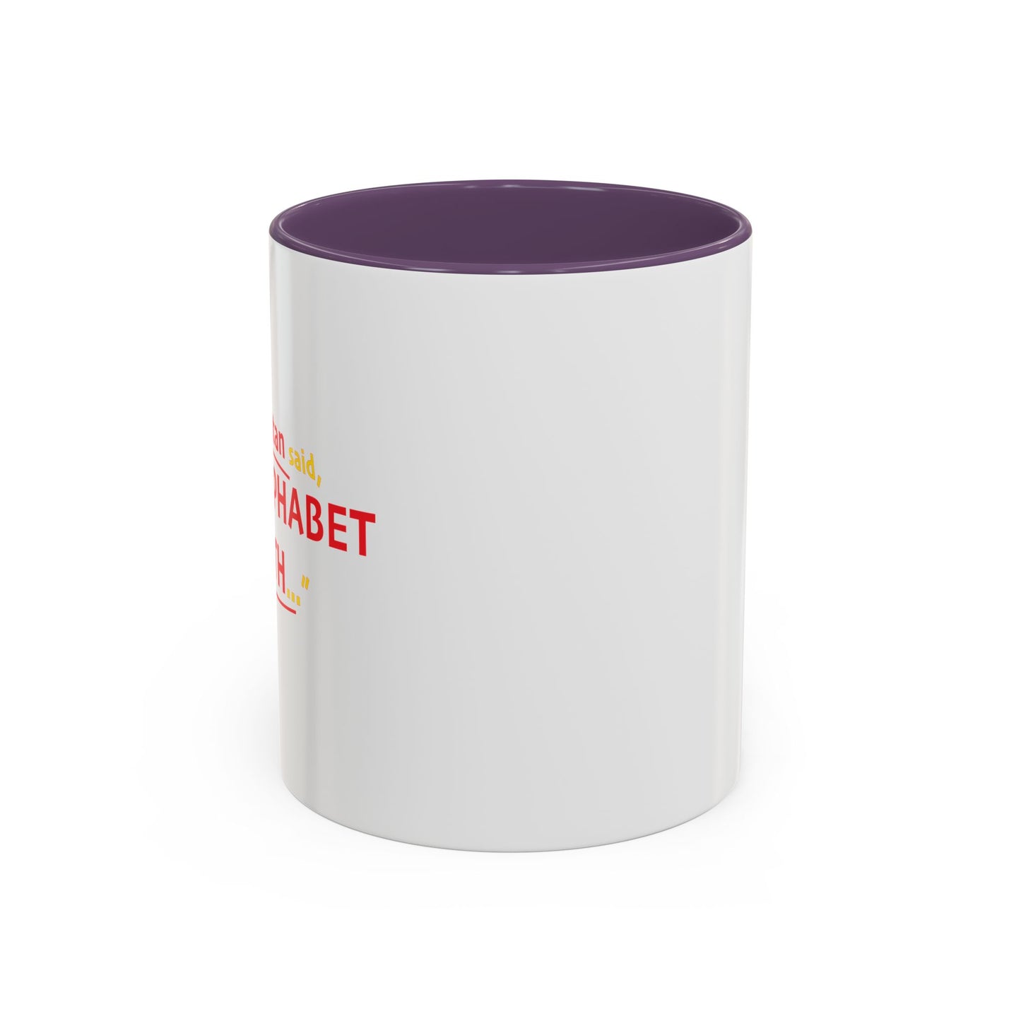 SATAN & MATH Accent BiColor Funny Sarcastic Mug