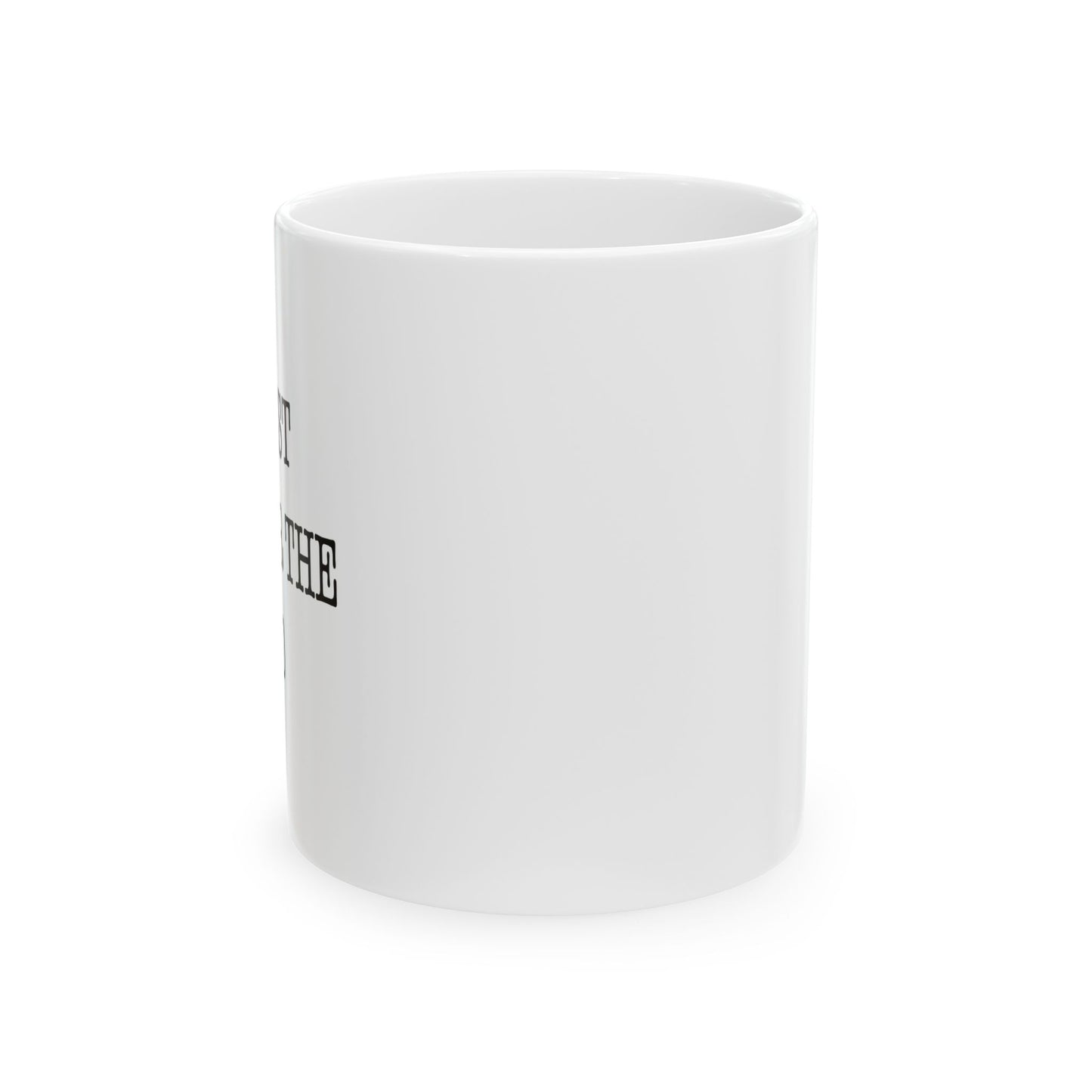 I'M JUST HERE FOR THE FOOD Funny Sarcastic Mug