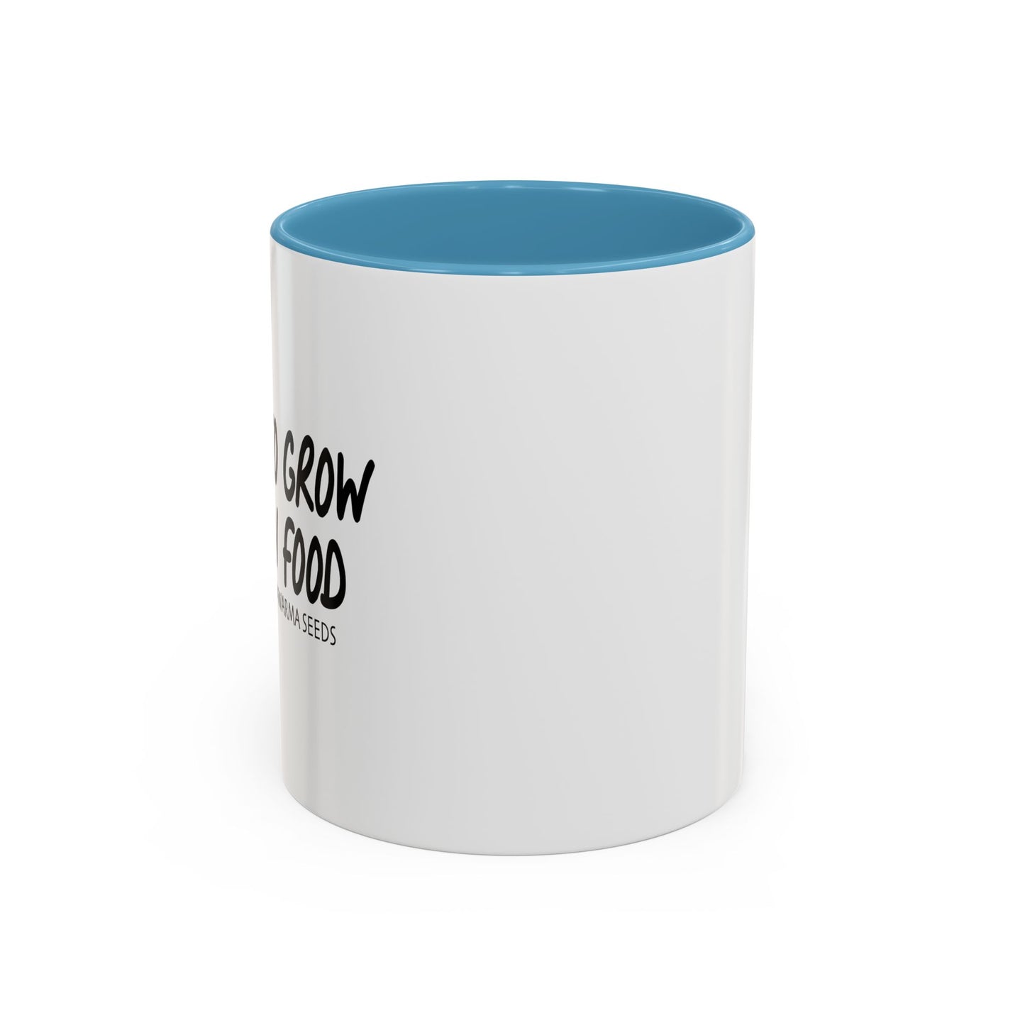 SHAWARMA SEEDS Accent BiColor Funny Sarcastic Mug