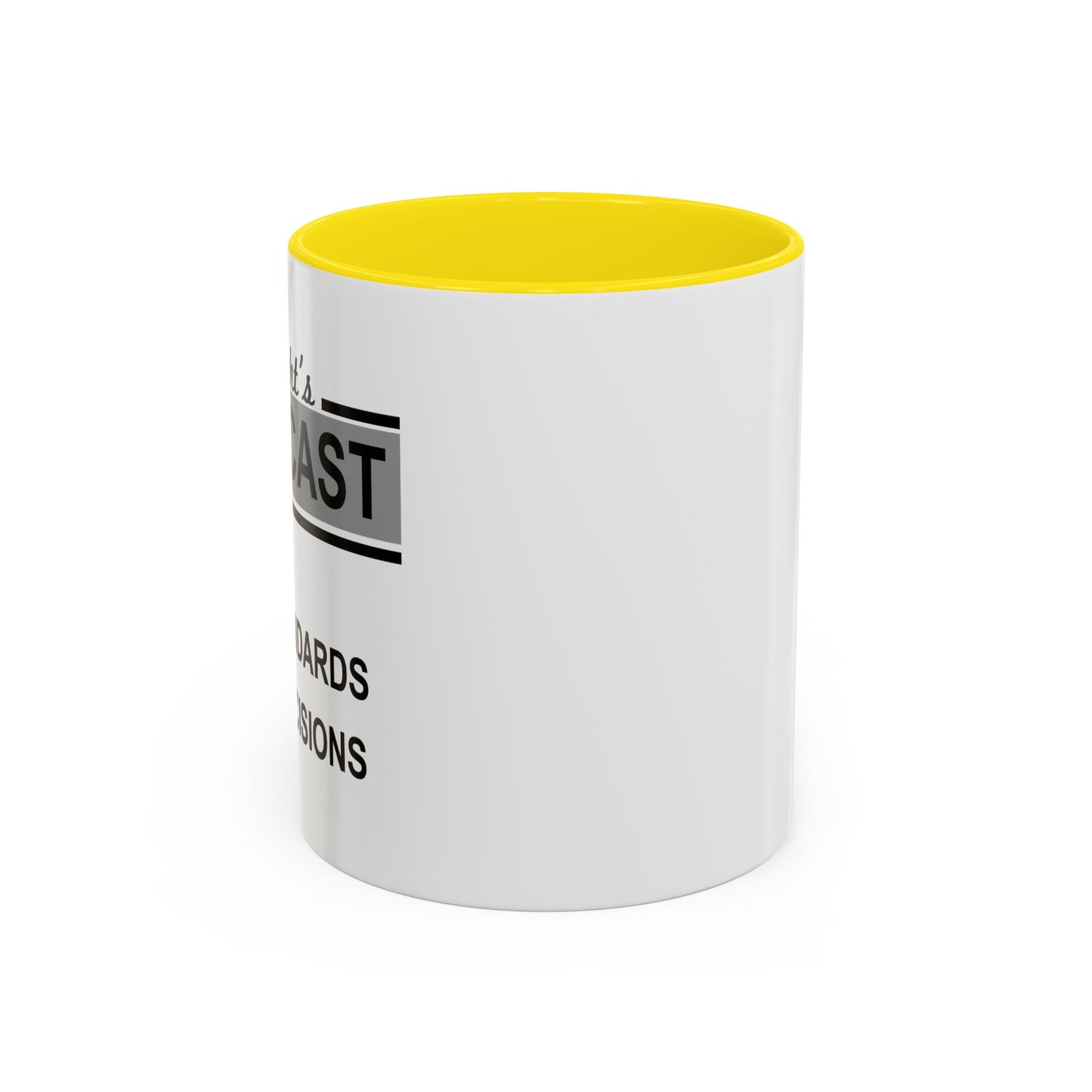 TONIGHT'S FORECAST Accent BiColor Funny Sarcastic Mug