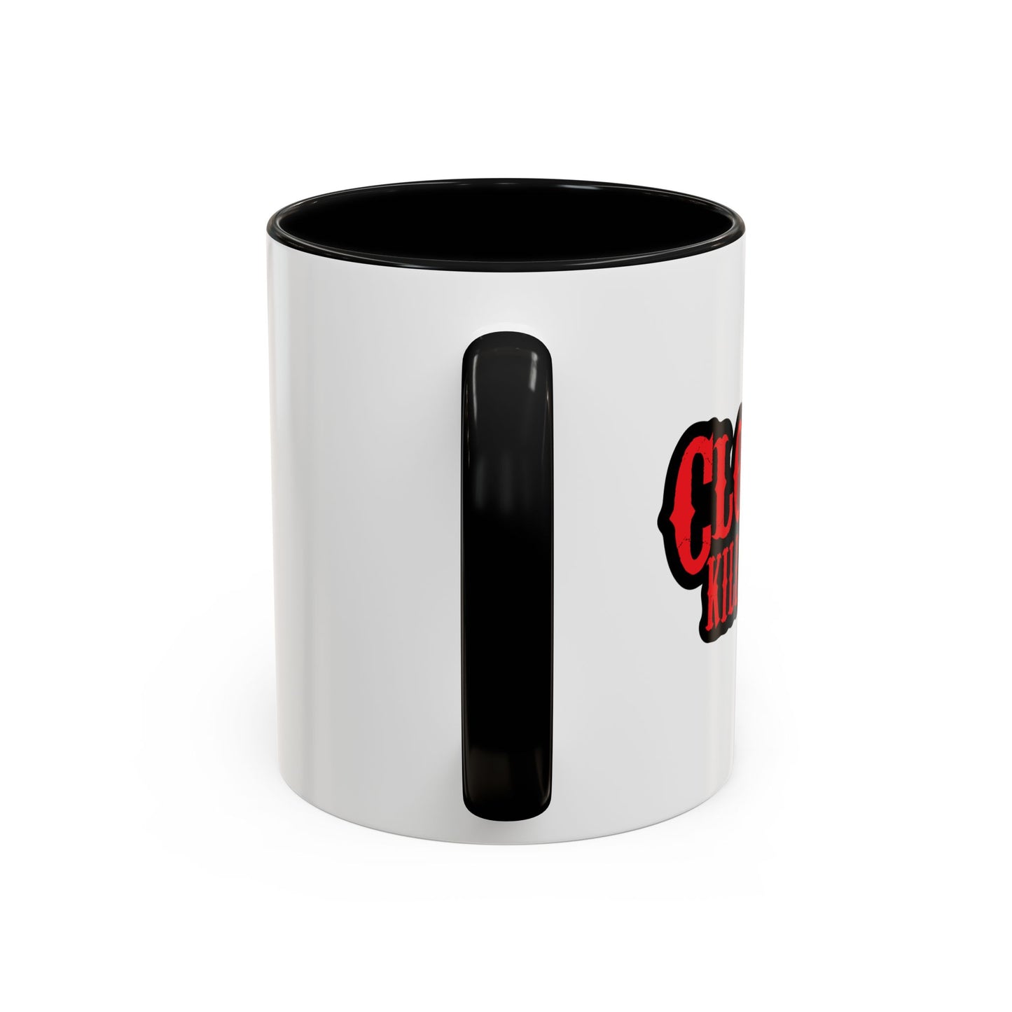 CLOWNS KILL PEOPLE Accent BiColor Funny Sarcastic Mug