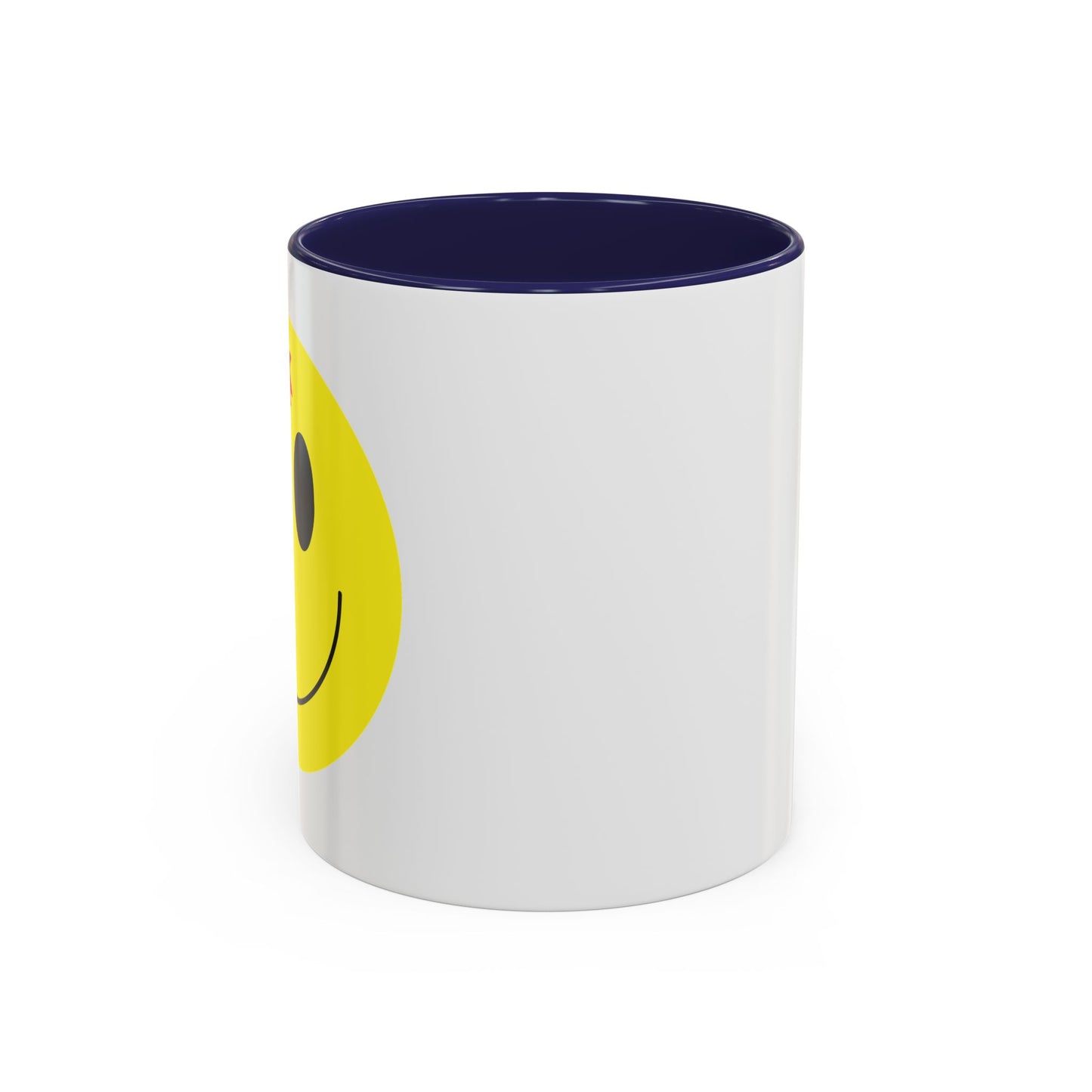 DEADSHOT HAPPY FACE Accent BiColor Funny Sarcastic Mug