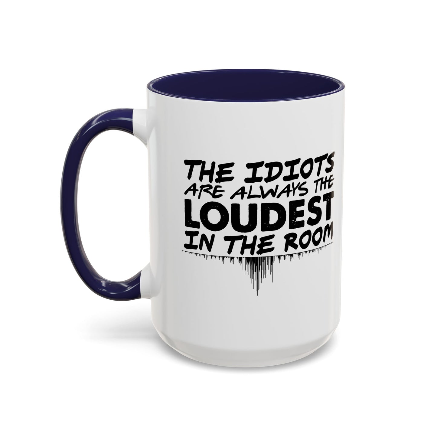 IF IT'S TASTELESS AND INAPPROPRIATE Accent BiColor Funny Sarcastic Mug