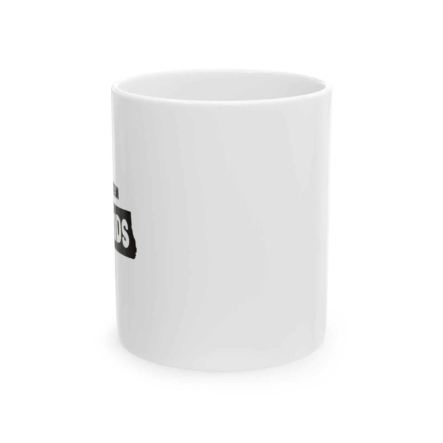 I ONLY LISTEN TO MY GRANDKIDS FUNNY SARCASTIC WHITE MUG