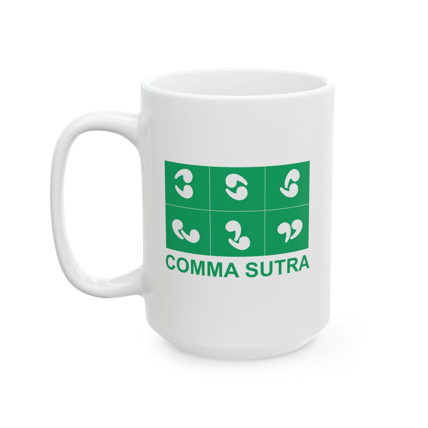 COMMA SUTRA FUNNY SARCASTIC MUG