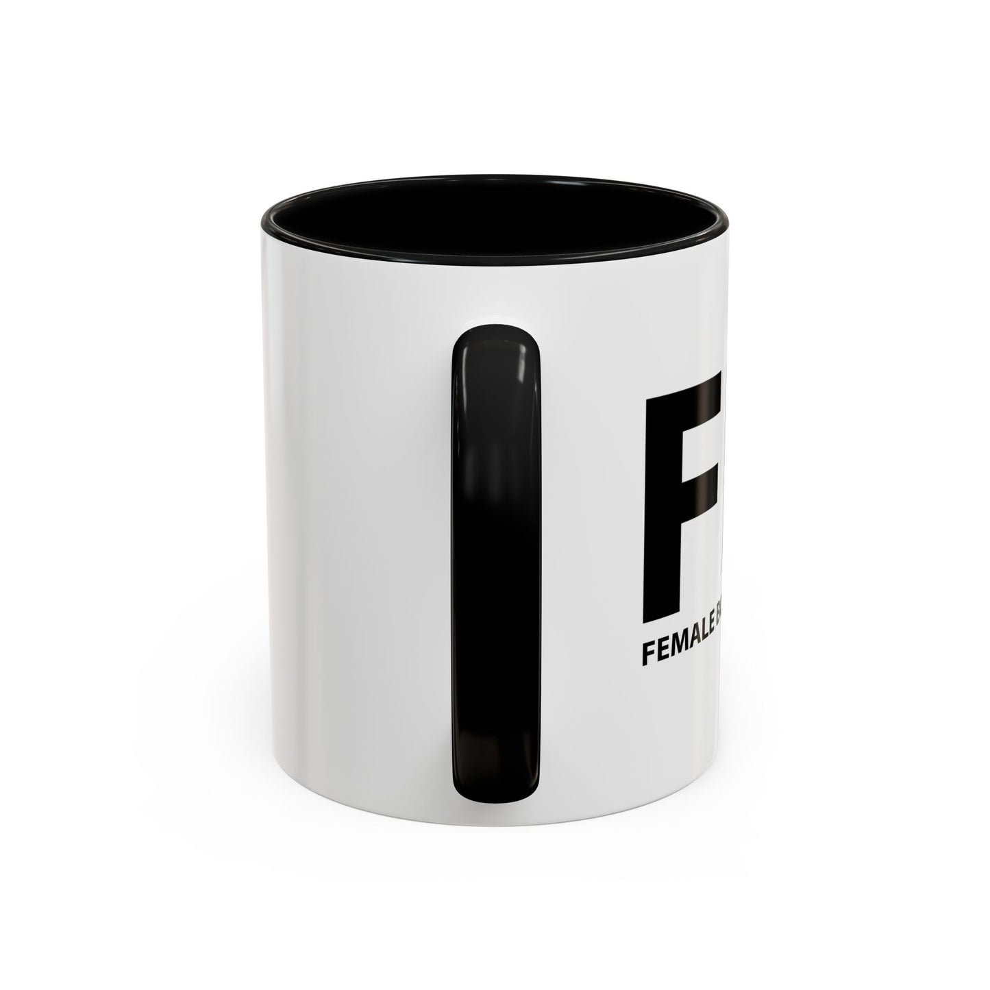 FBI FEMALE BODY INSPECTOR Accent BiColor Funny Sarcastic Mug