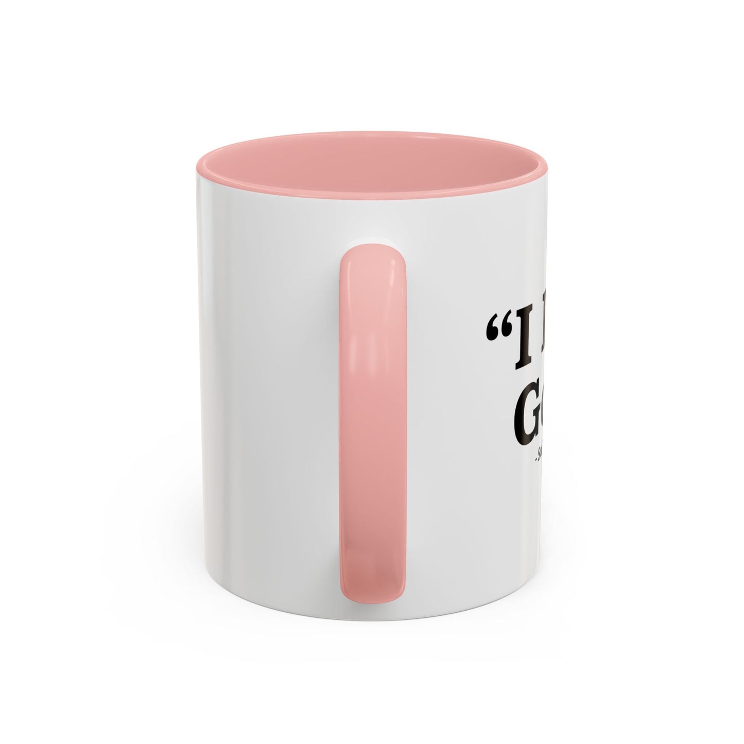 I HATE GOLF Accent BiColor Funny Sarcastic Mug