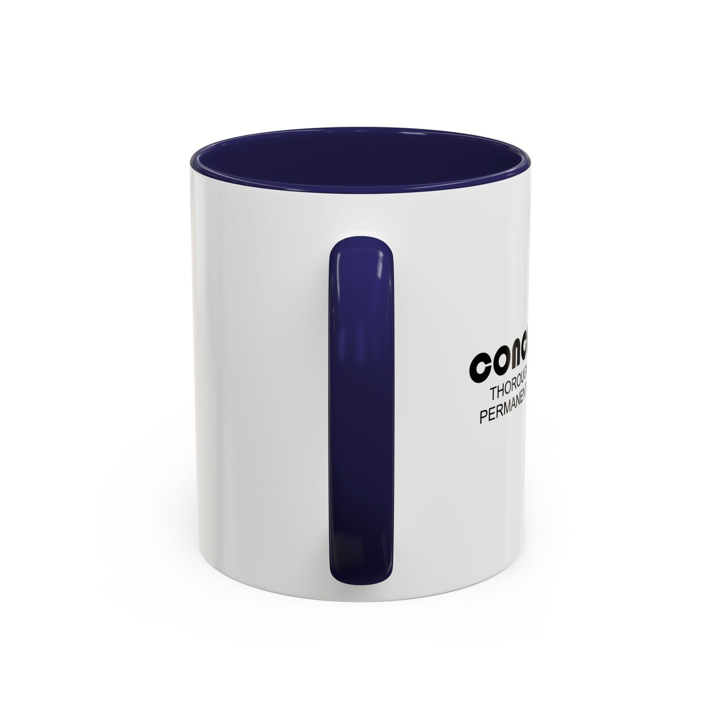 CONCRETE DAD Accent BiColor Funny Sarcastic Mug