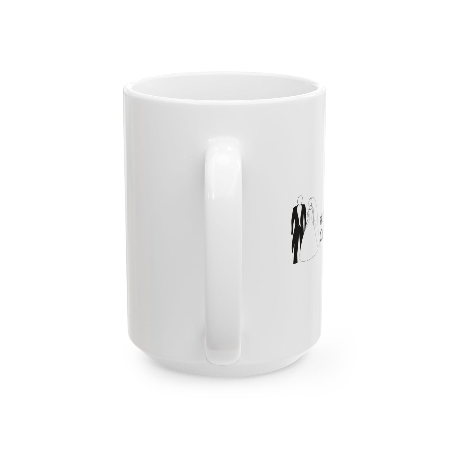 #1 CAUSE OF DIVORCE FUNNY SARCASTIC WHITE MUG