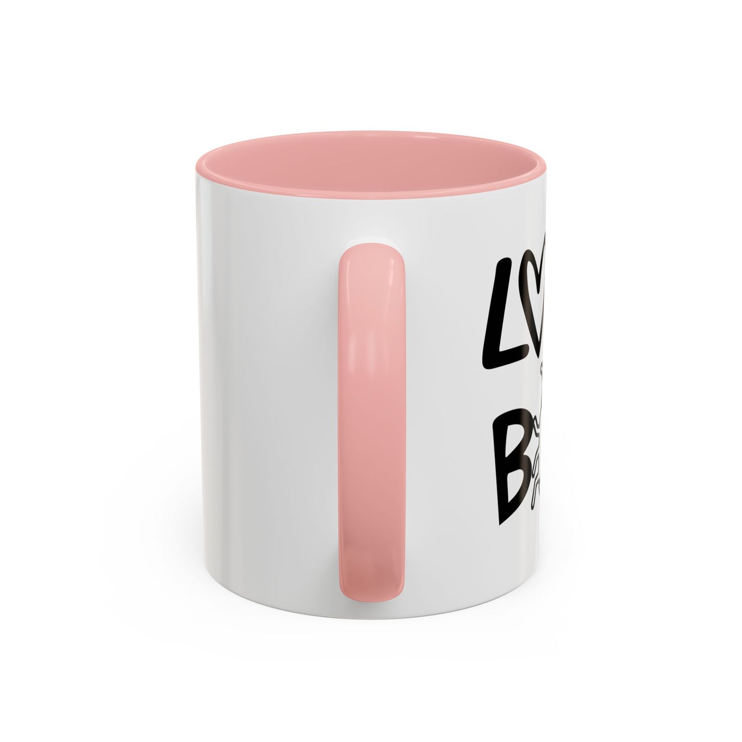 LOVE BUG Accent BiColor Funny Sarcastic Mug