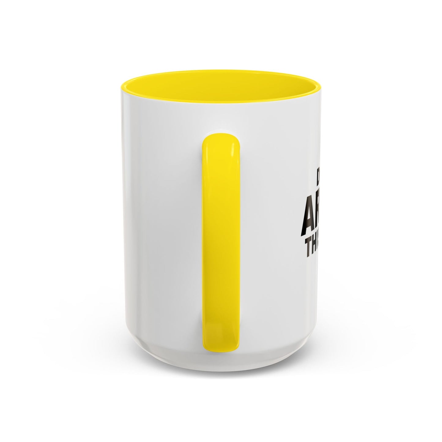 DO NOT ARREST THIS PERSON Accent BiColor Funny Sarcastic Mug