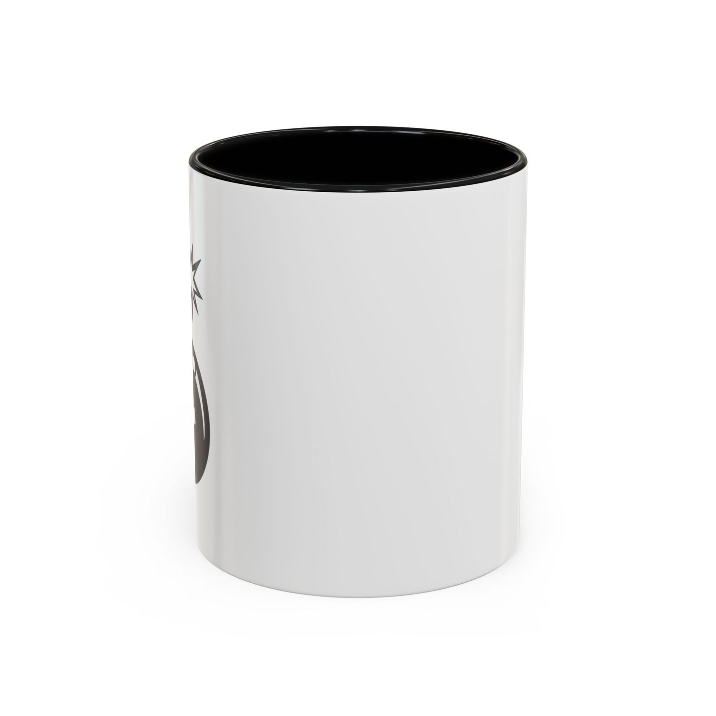 F BOMB Accent BiColor Funny Sarcastic Mug