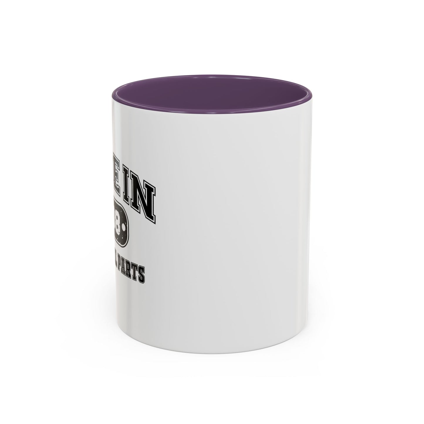 MADE IN 2008 Accent BiColor Funny Sarcastic Mug