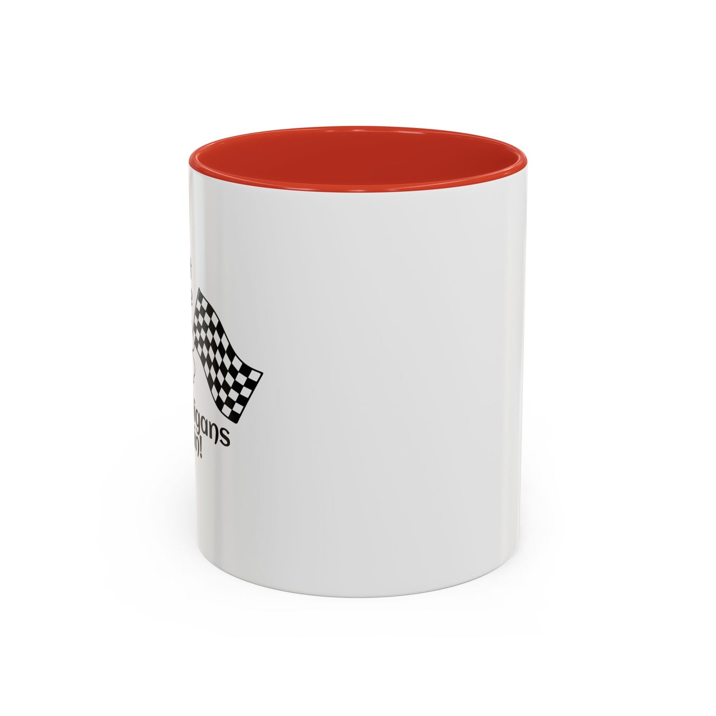 LET THE SHENANIGANS Accent BiColor Funny Sarcastic Mug