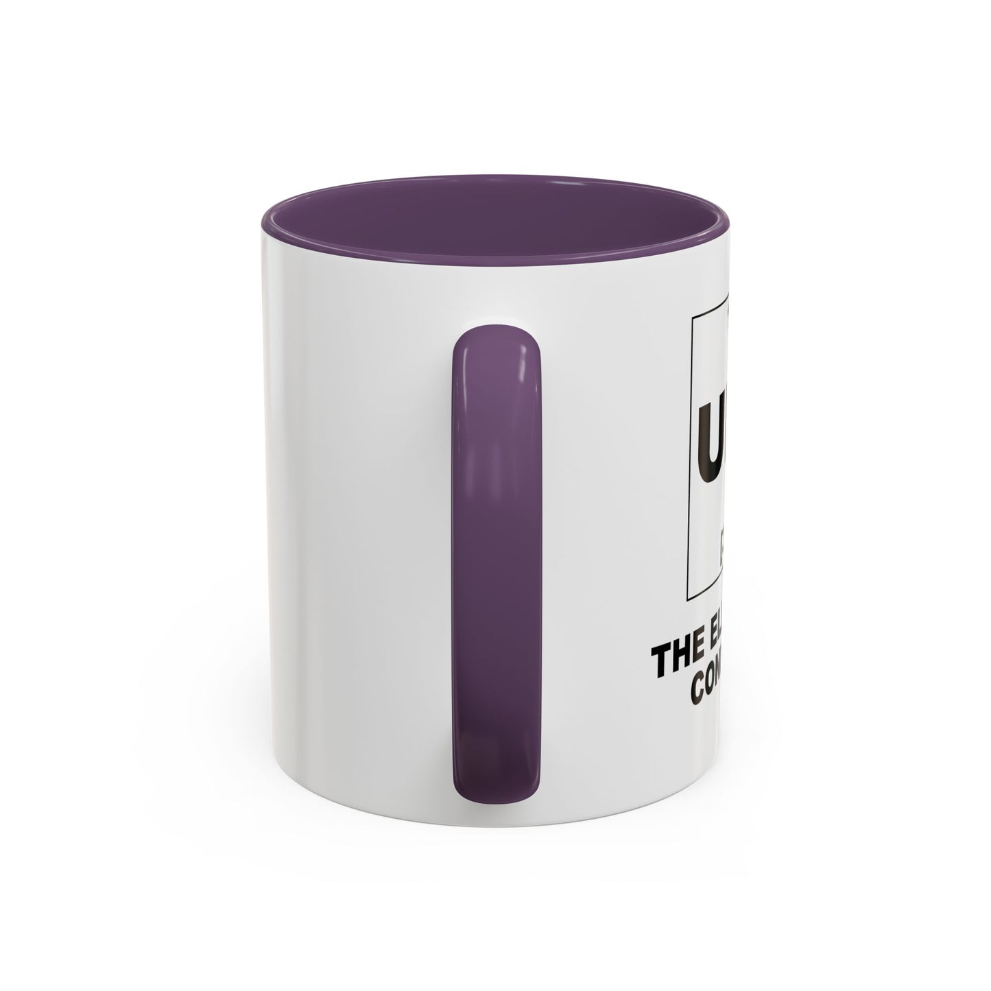 UM? THE OF ELEMENT CONFUSION Accent BiColor Funny Sarcastic Mug