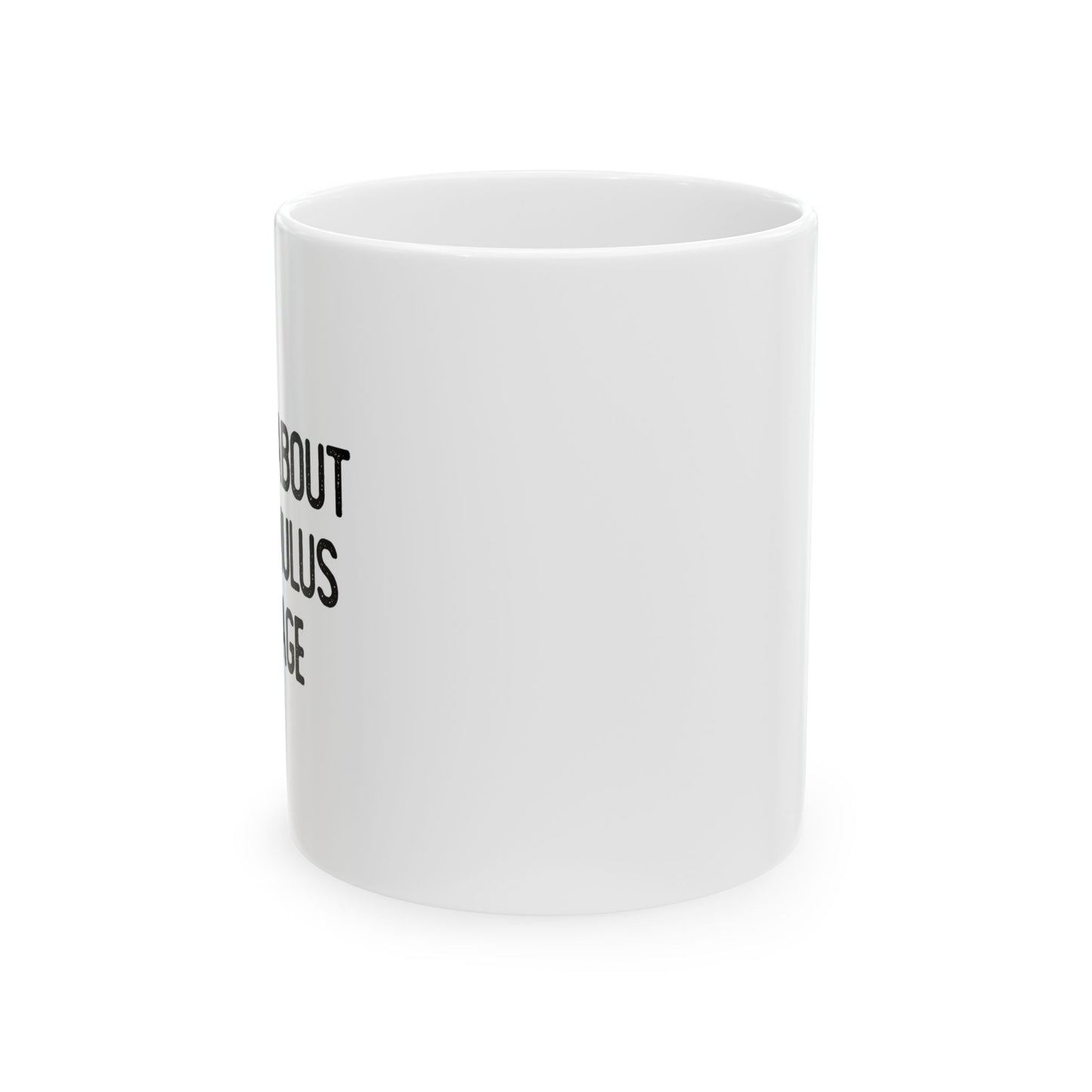 MY STIMULUS PACKAGE FUNNY SARCASTIC WHITE MUG