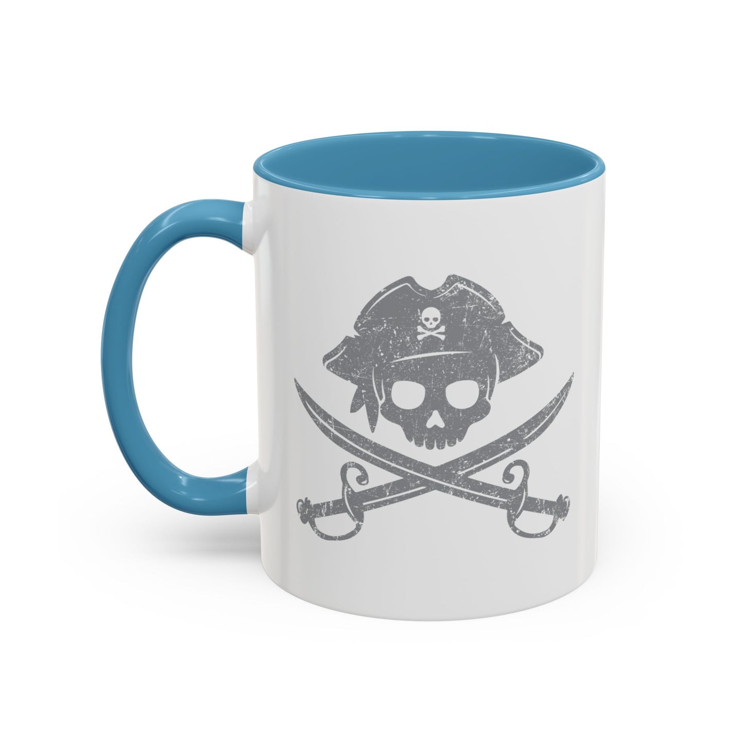 CROSS SWORDS Accent BiColor Funny Sarcastic Mug