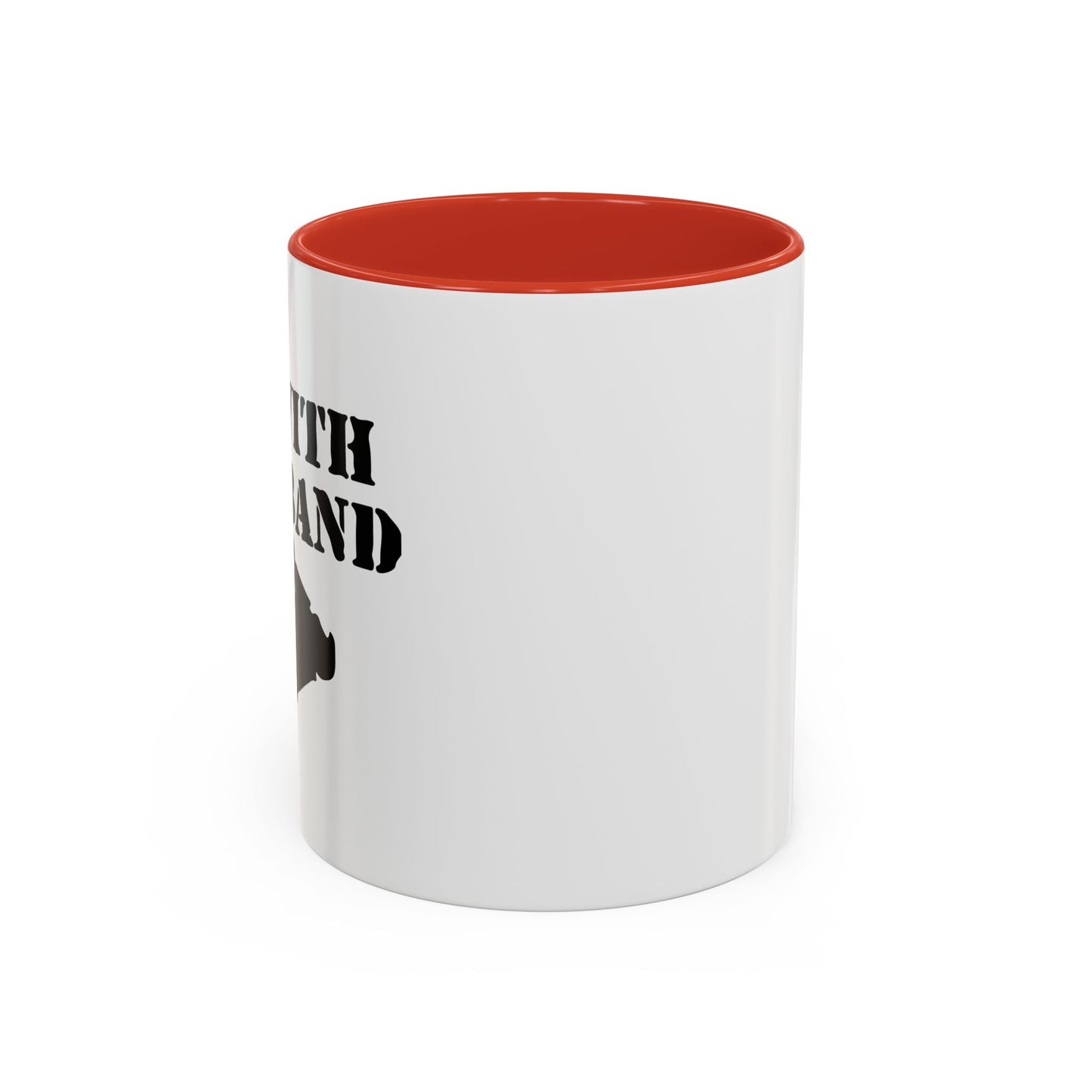 I'M WITH THE BAND Accent BiColor Funny Sarcastic Mug