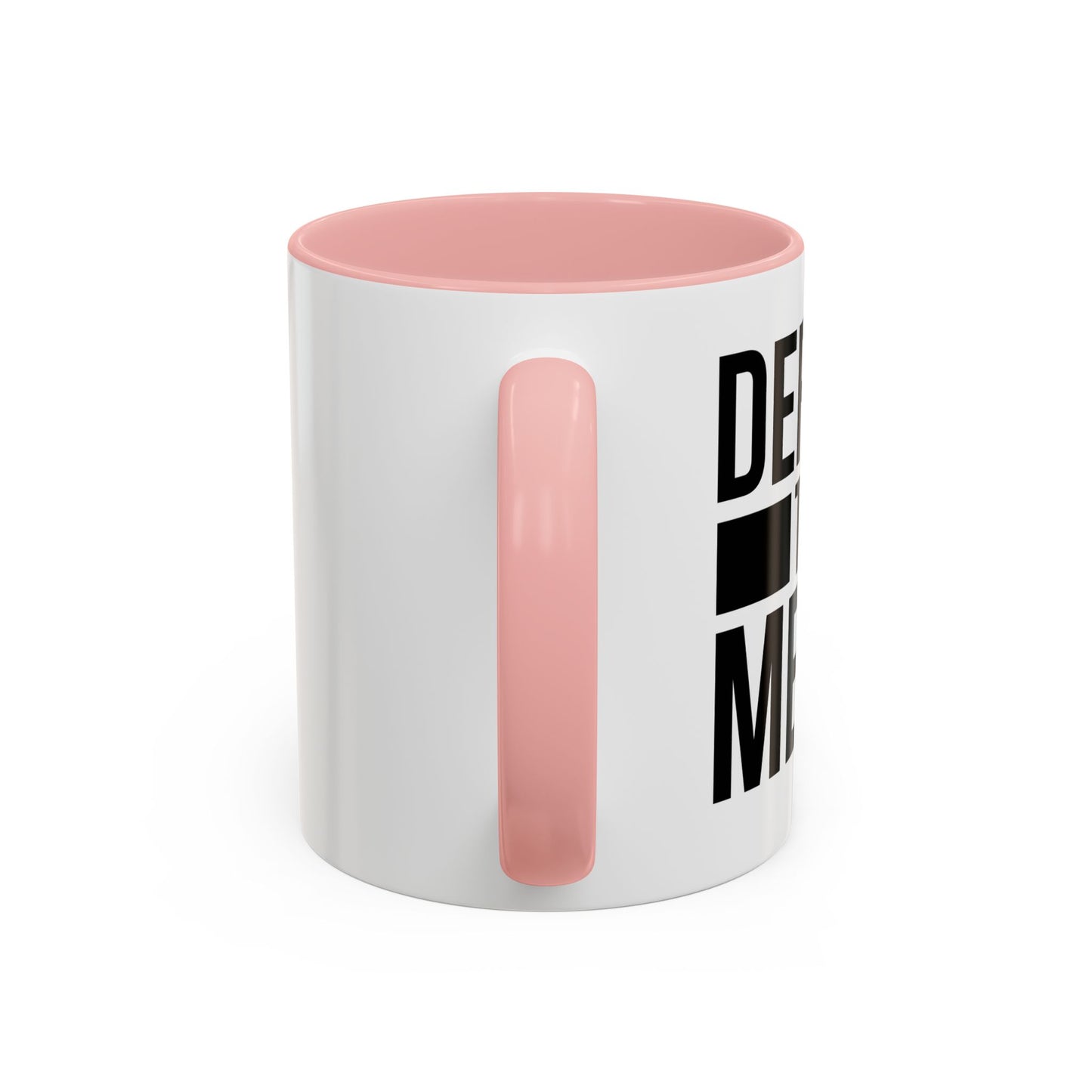 DEFUND THE MEDIA Accent BiColor Funny Sarcastic Mug