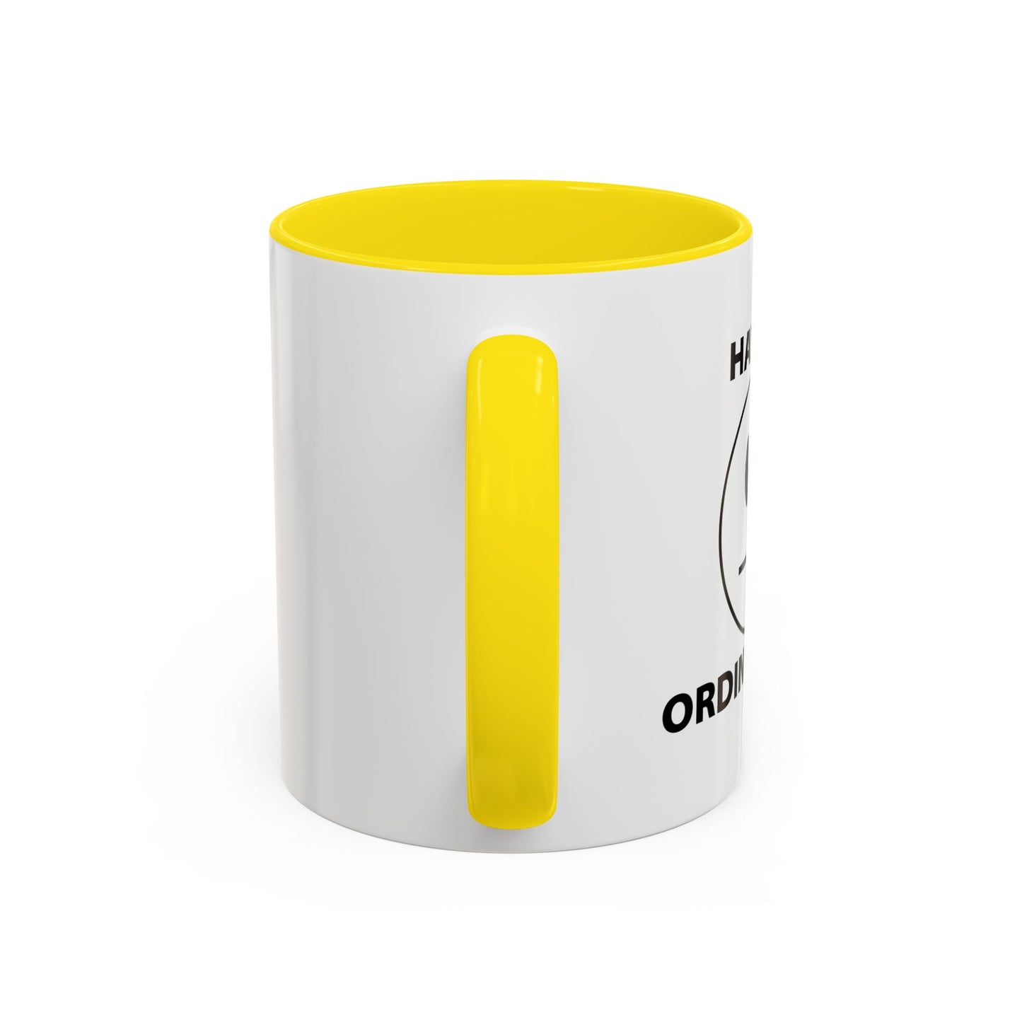 HAVE AN ORDINARY DAY! Accent BiColor Funny Sarcastic Mug