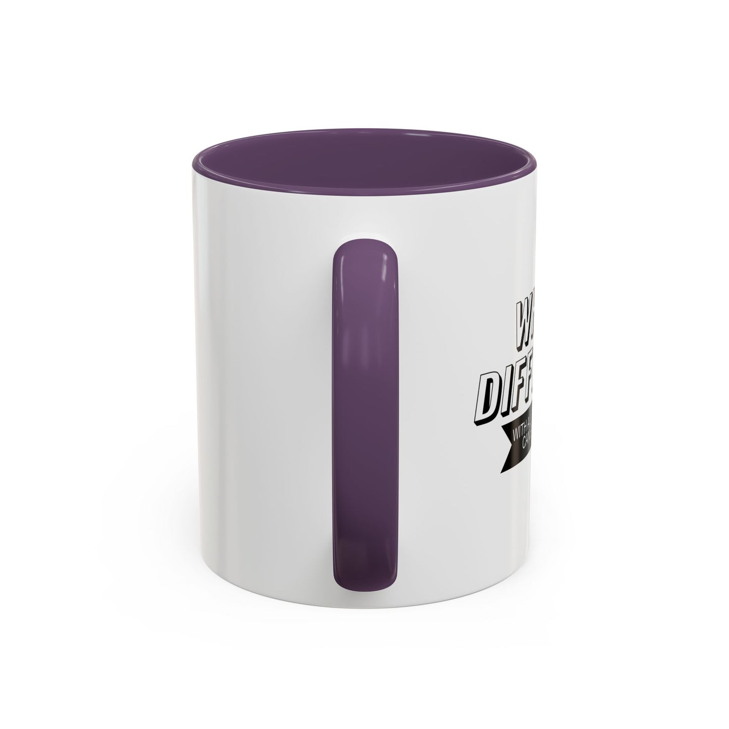 WHY BE DIFFICULT Accent BiColor Funny Sarcastic Mug