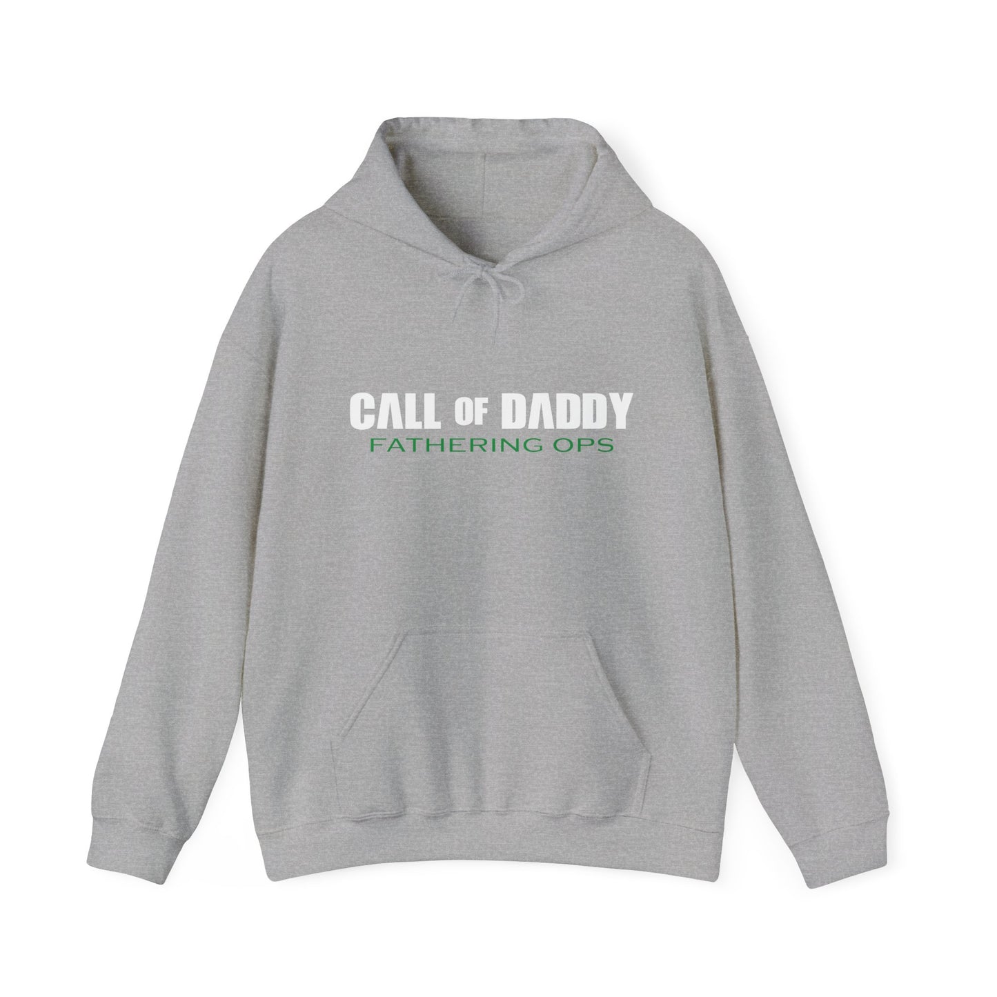 CALL OF DADDY FATHER OPS - Premium Unisex Funny Sarcastic Black Hoodie Sweatshirt 2