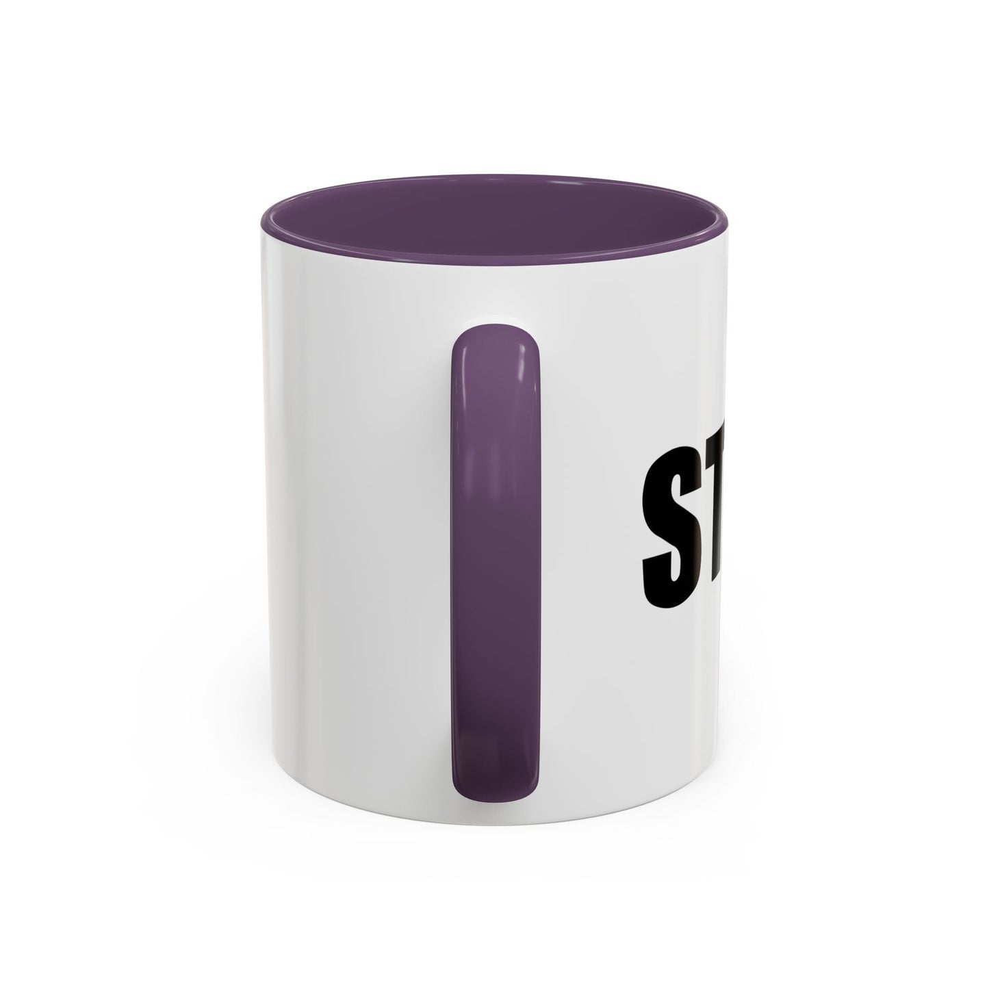 STAFF Accent BiColor Funny Sarcastic Mug