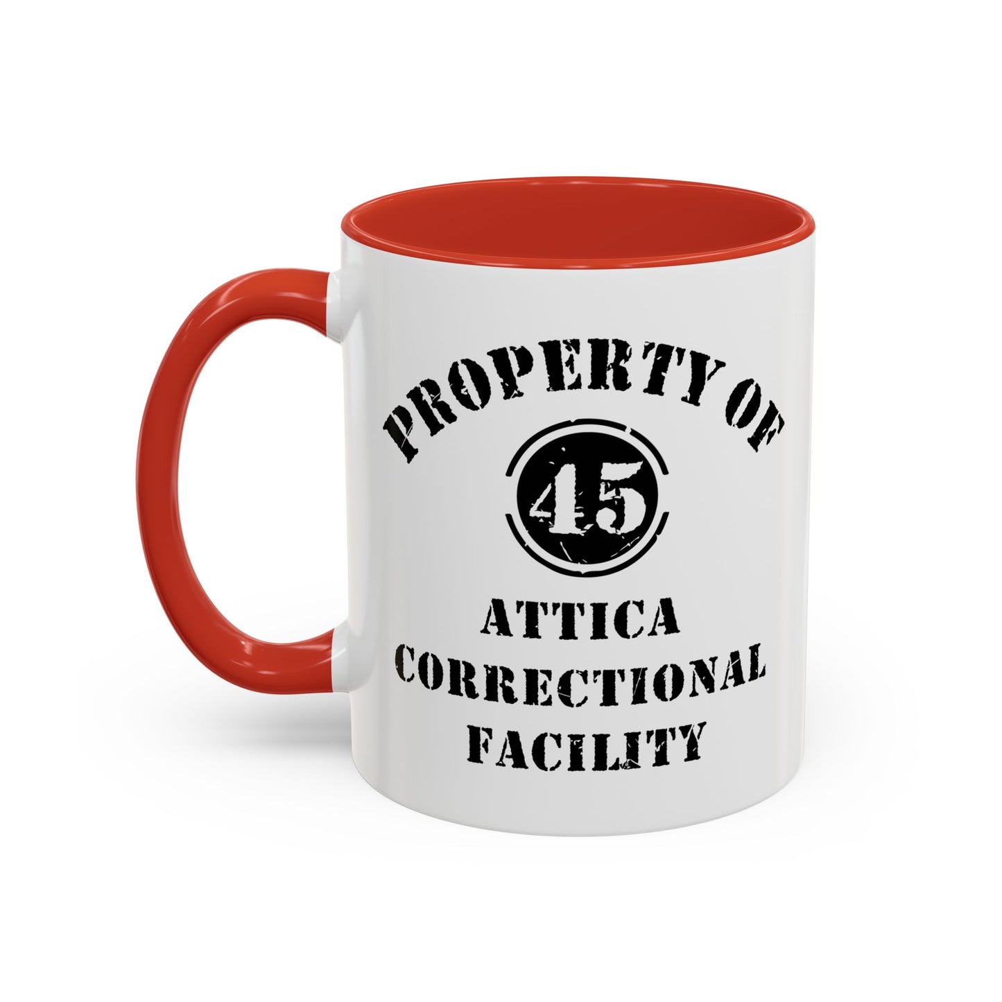 ATTICA CORRECTIONAL FACILITY Accent BiColor Funny Sarcastic Mug