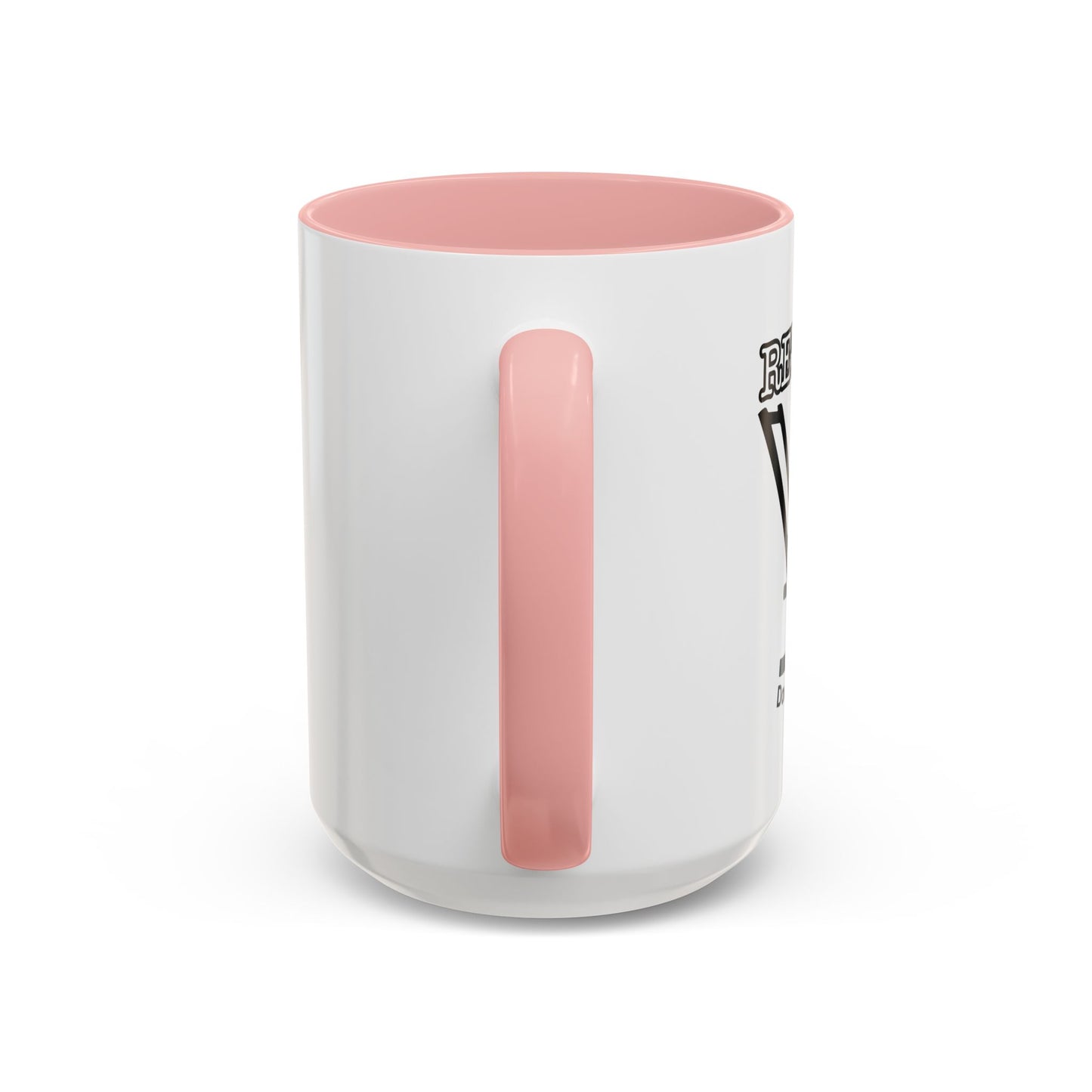 RETIRED, DON'T CARE, DON'T ASK  Accent BiColor Funny Sarcastic Mug