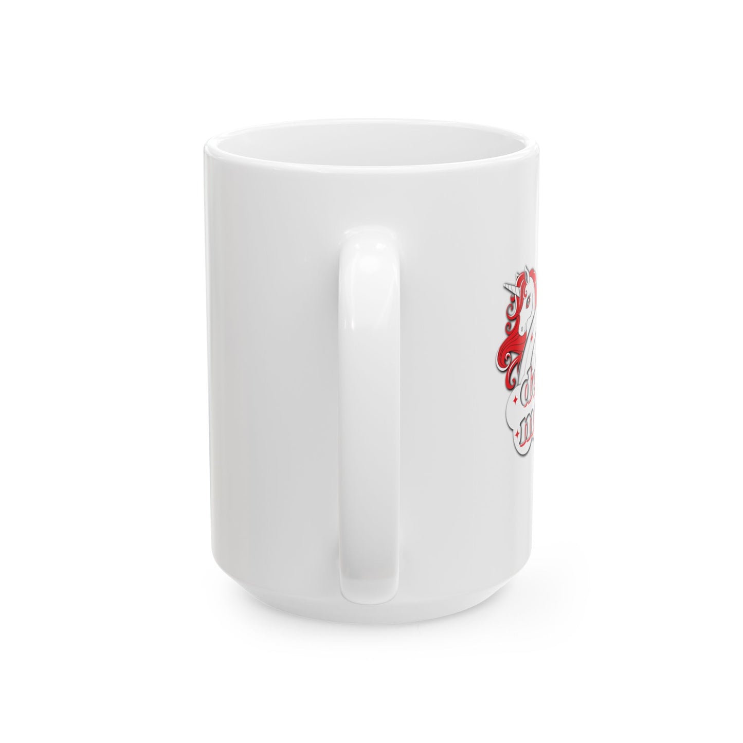 DEATH METAL UNICORN FUNNY SARCASTIC MUGS